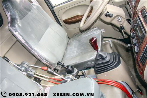Nội thất xe ben Hoa Mai 6.5 tấn 01 cầu