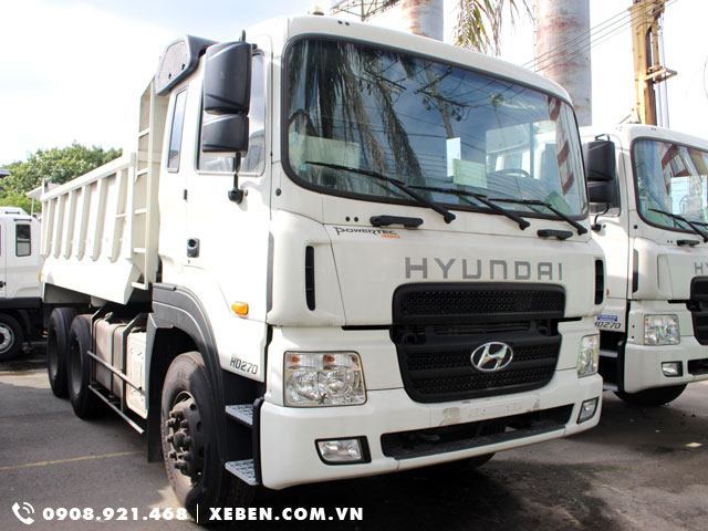 Hyundai HD270 xe ben 15 tấn 10 khối nhập khẩu nguyên chiếc TPHCM